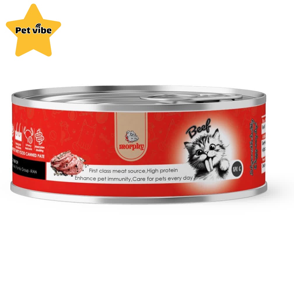 کنسرو گربه مورفی پته گوشت ۱۷۰گرم