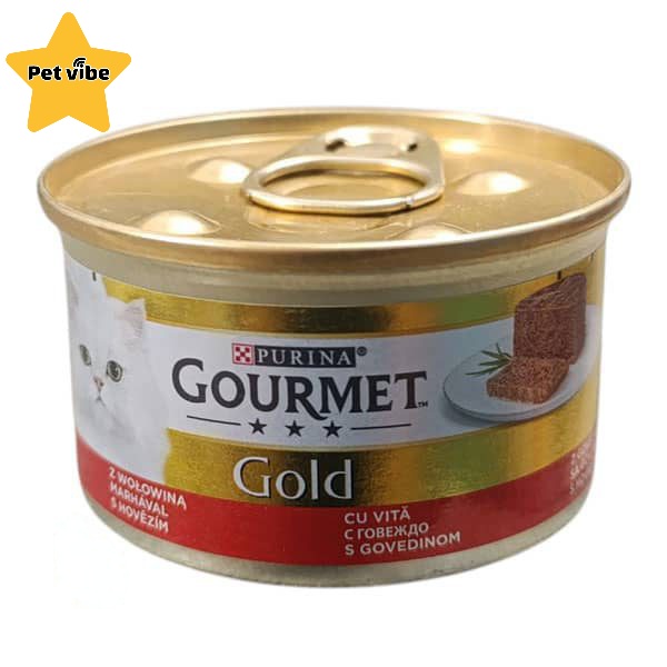 کنسرو گربه گورمت آلمان طعم گوشت ۸۵ گرم